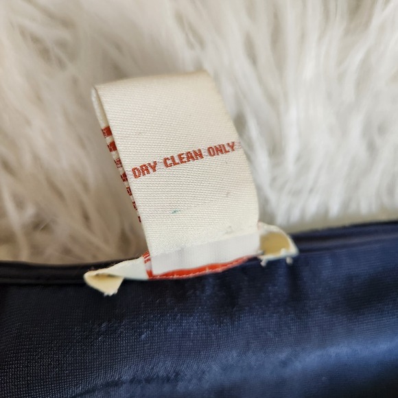 Sundance Velvet Silk Dress Women Small Olivia Short Sleeve Shift Midnight Blue‎ - Picture 8 of 16